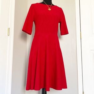 Fabulous Red Julian Taylor Size 6 Dress